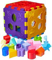 Brinquedo Educativo Cubo Didático - Ferramenta de Aprendizado Essencial