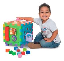 Brinquedo Educativo Cubo Didático Grande - Mercotoys 417