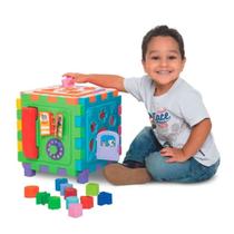 Brinquedo Educativo Cubo Didático Grande - Mercotoys 417
