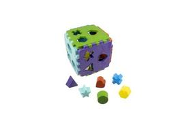 Brinquedo Educativo Cubo Educa Mais C/Blocos