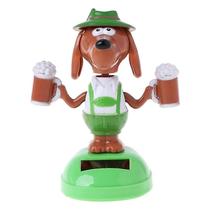 Brinquedo educativo Dancing Bobble Head Beer Dog movido a en
