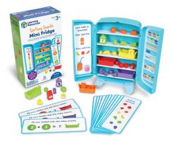 Brinquedo Educativo de 51 Peças: Separando Lanches e Minigeladeira Brinquedo Educativo de 51 Peças: Separando Lanches e Minigeladeira