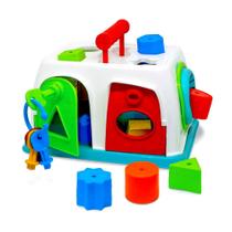 Brinquedo Educativo de Atividades Caixa Colorida Baby Elka