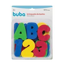 Brinquedo Educativo de Banho 26 Letras e 10 Números EVA - Buba