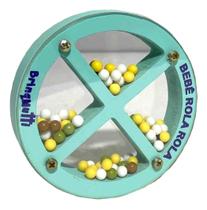 Brinquedo Educativo de Madeira Bebe Rola Rola