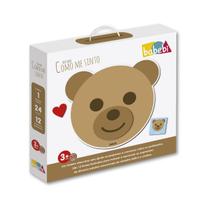 Brinquedo Educativo de Madeira Ursinho Como Me Sinto Emoção Brinquedo Educativo de Madeira Ursinho Como Me Sinto Emoção
