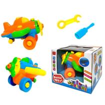 Brinquedo Educativo De Montar Com Chave Aviãozinho - Om Utilidades Brinquedo Educativo De Montar Com Chave Aviãozinho - Om Utilidades