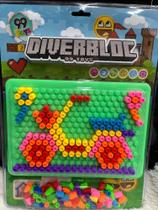 Brinquedo Educativo de Montar Diverbloc Coloridos Vários Temas Mini Blocos Montessori Quebra Cabeça Brinquedo Educativo de Montar Diverbloc Coloridos Vários Temas Mini Blocos Montessori Quebra Cabeça