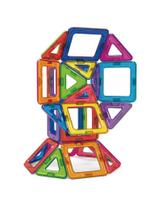 Brinquedo Educativo De Montar Magnético Formagnéticos 56Pçs