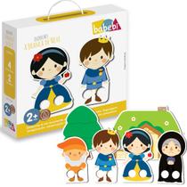 Brinquedo Educativo Dedoches A Branca de Neve +2 Anos