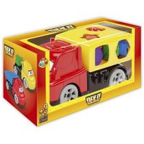 Brinquedo Educativo Deko Formas II Carrinho com Blocos de Encaixe GGB Plast Brinquedo Educativo Deko Formas II Carrinho com Blocos de Encaixe GGB Plast
