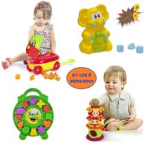 Brinquedo Educativo Didático Encaixe Infantil Bebe Kit