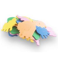 Brinquedo Educativo Didatico Infantil, Safari EVA, 20 Peças Colorido 10 cm