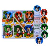 Brinquedo Educativo Disney Pedagógico Pescaria Divertida Com Imã Emoções Mickey