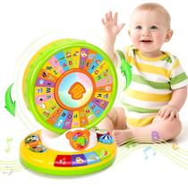 Brinquedo educativo Duchong Spin and Sing Alphabet de 1 a 3 anos