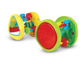 Brinquedo educativo e didático cilíndro de atividades baby roll - maral bebê