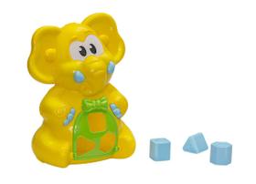 Brinquedo Educativo Elefantinho Ted De Encaixar 24cm 232 Brinquedo Educativo Elefantinho Ted De Encaixar 24cm 232