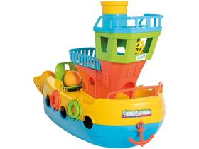 Brinquedo Educativo Embarcadinho Tateti 8 Peças Brinquedo Educativo Embarcadinho Tateti 8 Peças