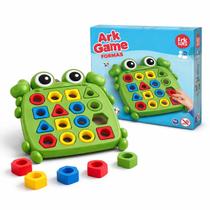 Brinquedo Educativo Encaixe de Formas Geométricas e Cores, Jogo Infantil Brinquedo Educativo Encaixe de Formas Geométricas e Cores, Jogo Infantil