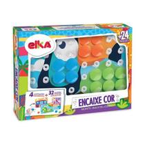Brinquedo Educativo Encaixe e Monte As Cores - Elka 1146