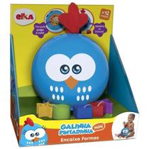 Brinquedo Educativo Encaixe Formas Galinha Pintadinha 1207 - Elka