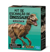 Brinquedo Educativo - Escavação - Velociraptor - 4m