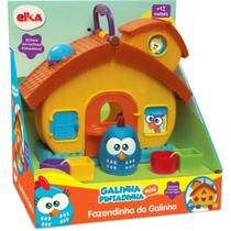 Brinquedo Educativo Galinha Pintadinha Fazendinha - ELKA