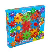 Brinquedo Educativo Gira Gira 9 Peças: Engrenagens Coloridas para Crianças 2+ Anos Brinquedo Educativo Gira Gira 9 Peças: Engrenagens Coloridas para Crianças 2+ Anos