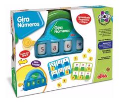 Brinquedo educativo Gira Números Elka