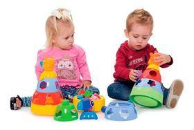 Brinquedo Educativo Girafa Didática Com Blocos 291