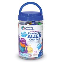 Brinquedo Educativo Grab & Sort Fine Motor Alien - 37 Peças