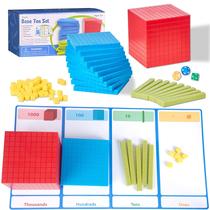 Brinquedo Educativo HAMIAN PLK2364 Conjunto de Blocos Base Dez com 149 Peças