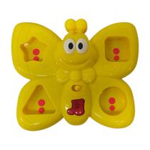 Brinquedo Educativo Infantil Borboleta Musical C Luz Amarela Brinquedo Educativo Infantil Borboleta Musical C Luz Amarela
