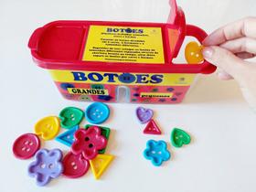 Brinquedo Educativo Infantil - Botões - Materiais para Brincar