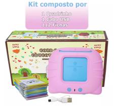 Brinquedo Educativo Infantil com Leitor de Cartões em Inglês