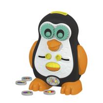 Brinquedo Educativo Infantil Pinguim Didático e Cognitivo