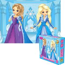 Brinquedo Educativo Infantil Quebra Cabeça Princesas 150 Pcs