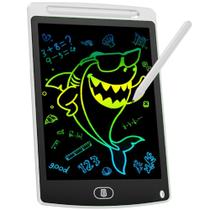 Brinquedo Educativo Infantil Tablet Lousa Magica Branco 12P
