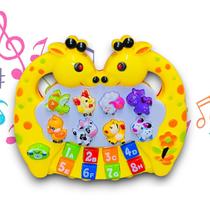 Brinquedo Educativo Infantil Teclado Musical Girafinha Pets - LIZ BABY TOY