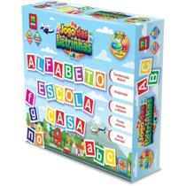 Brinquedo educativo jogo das letrinhas 144pcs - GGB PLAST