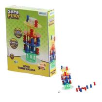 Brinquedo Educativo Jogo Infantil Torre Maluca Divertida