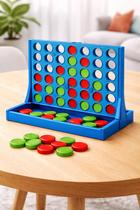 Brinquedo Educativo Jogo Lig 4 Connect 4 Jogo 4 Em lInha Para 2 Jogadores