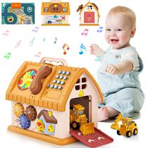 Brinquedo Educativo Kikikid Montessori (1-2 anos) - Com Som, Luz e Música