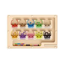 Brinquedo Educativo Labirinto Magnético Para Crianças, Quebra-Cabeça Para Concentração, Lógica E Brinquedo Educativo Labirinto Magnético Para Crianças, Quebra-Cabeça Para Concentração, Lógica E