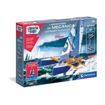 Brinquedo Educativo Laboratório de Mecânica Barco Catamarã Ciência e Jogo