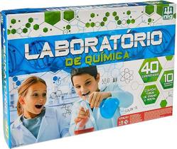 Brinquedo Educativo Laboratório de Química 40 Experiências Nig