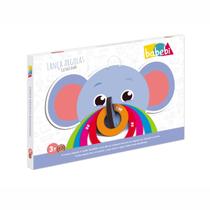 Brinquedo Educativo Lança Argolas Elefantinho Babebi