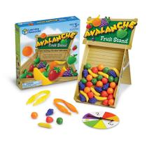 Brinquedo Educativo Learning Resources Avalanche Fruit Stand - 42 Peças (3+ Anos)