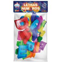 Brinquedo Educativo Letras E Números 30 Peças Grandes +4 Anos Big Star - Big Star Brinquedos