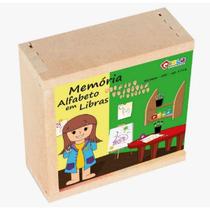 Brinquedo Educativo Libras - Memoria Alfabeto